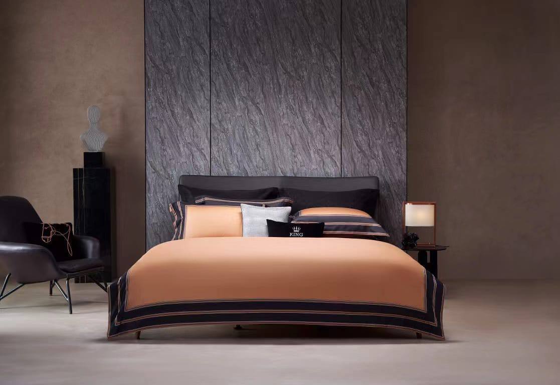 Комплект постельного белья Hermes BP-38468 стильный Комплект постельного белья Hermes BP-38468 стильный