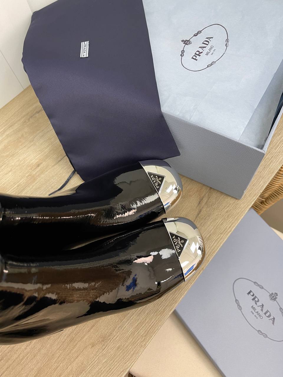 Ботильоны премиальные Prada BP-20008 Ботильоны премиальные Prada BP-20008