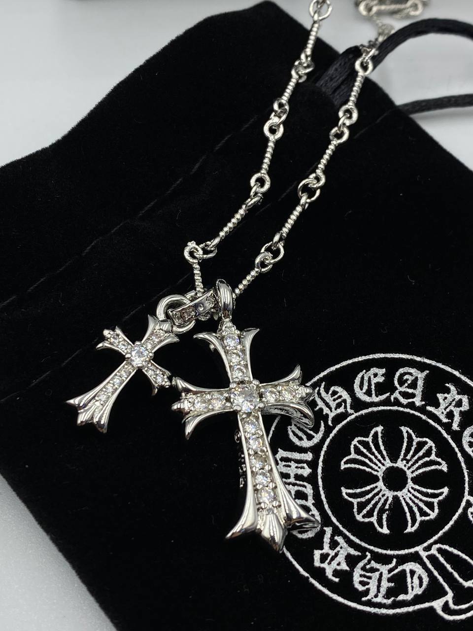 Премиум колье Chrome hearts BP-42242 Премиум колье Chrome hearts BP-42242