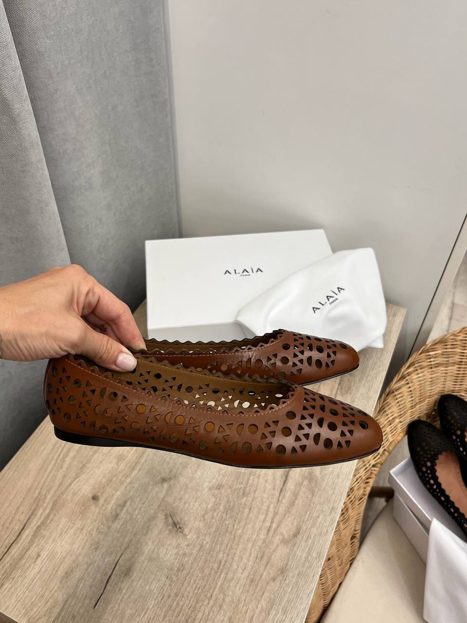 Коллекционные балетки Alaia BP-52836 Коллекционные балетки Alaia BP-52836