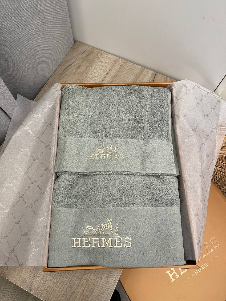 Полотенец комплект Hermes BP-48468 из трех Полотенец комплект Hermes BP-48468 из трех
