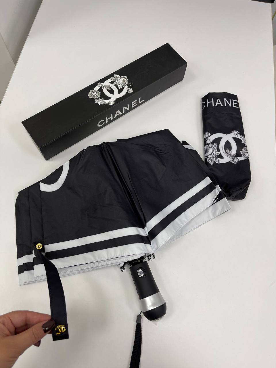Зонт коллекционный Chanel BP-23671 Зонт коллекционный Chanel BP-23671