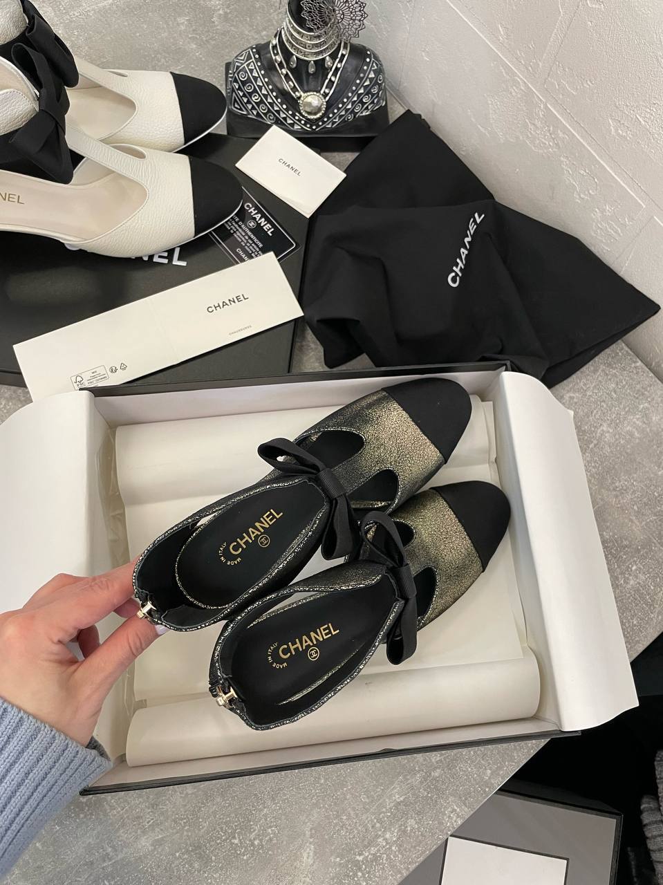 Трендовые ботильоны Chanel BP-46622 Трендовые ботильоны Chanel BP-46622