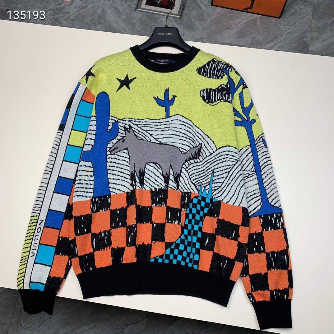 Свитер Louis Vuitton BP-40418 мужской стильный Свитер Louis Vuitton BP-40418 мужской стильный