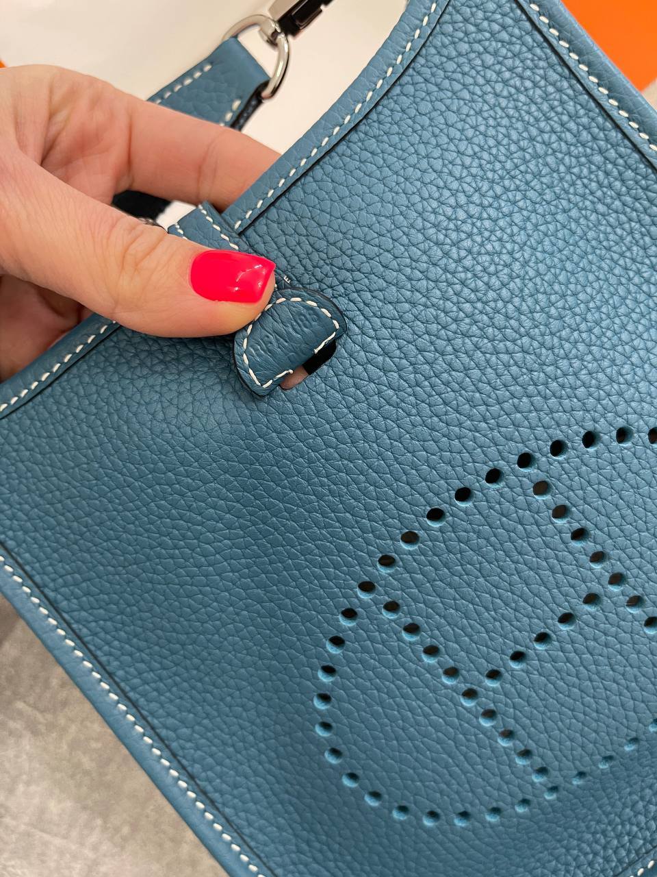 Женская сумка Evelyne коллекционная Hermes BP-46996 Женская сумка Evelyne коллекционная Hermes BP-46996