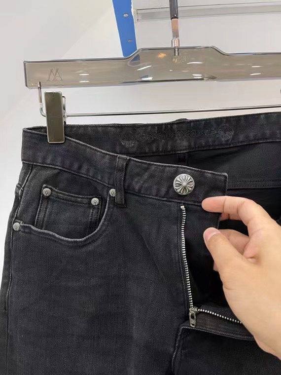 Джинсы Chrome hearts BP-25725 для коллекции Джинсы Chrome hearts BP-25725 для коллекции