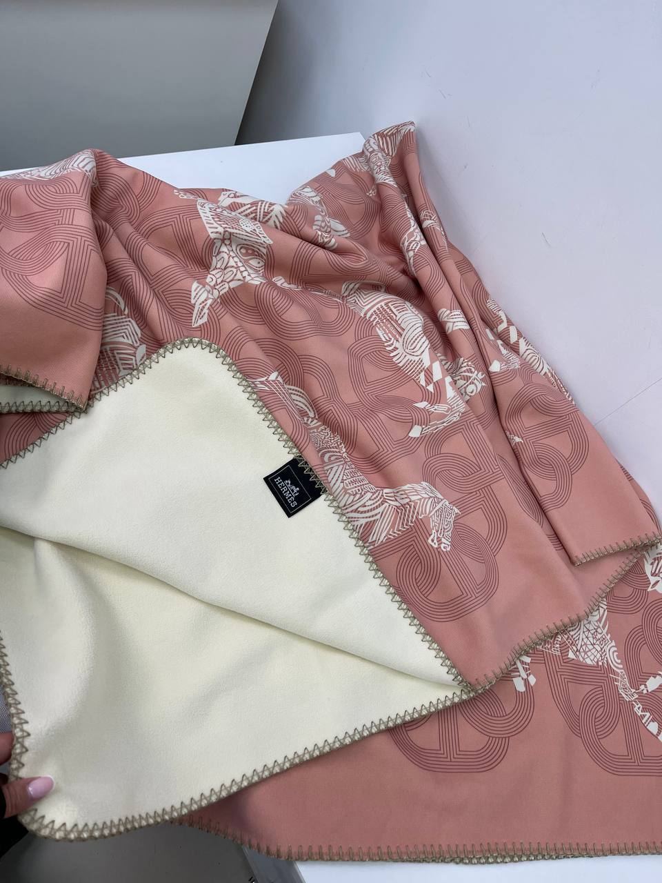 Плед 200*180 см премиум Hermes BP-26655 Плед 200*180 см премиум Hermes BP-26655