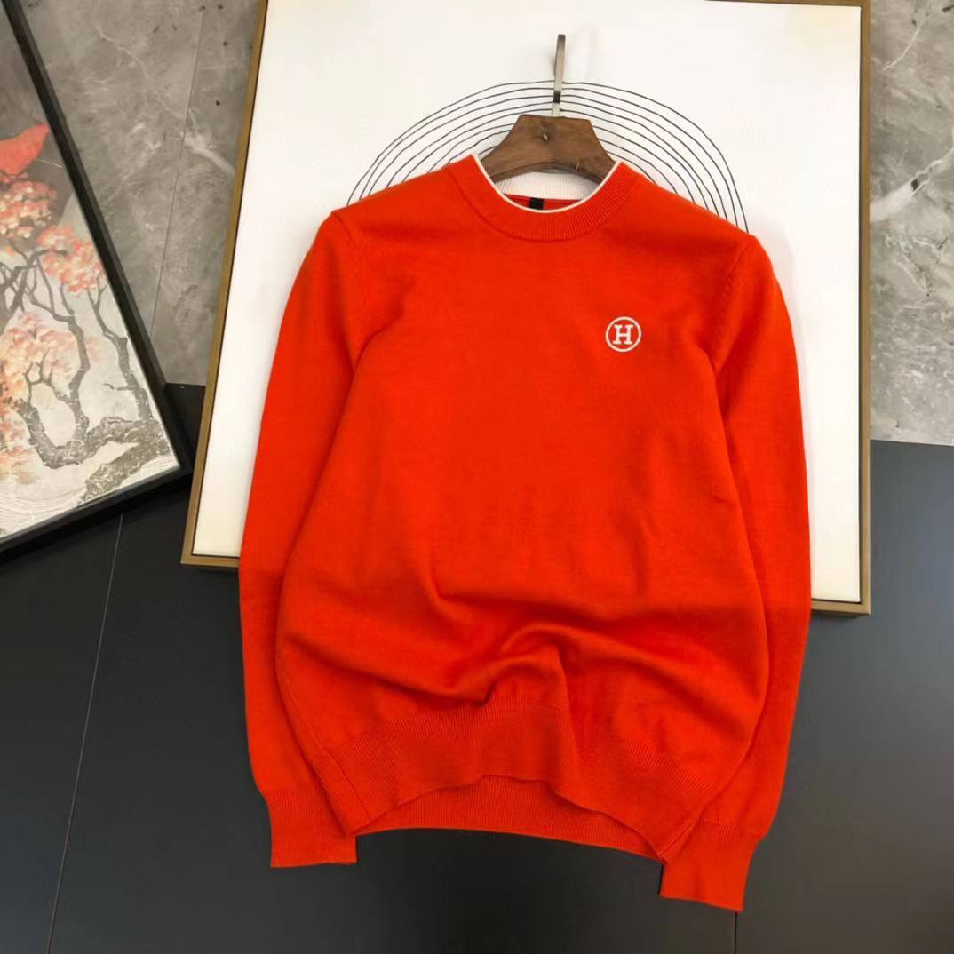 Свитер Hermes BP-20502 дизайнерский мужской Свитер Hermes BP-20502 дизайнерский мужской