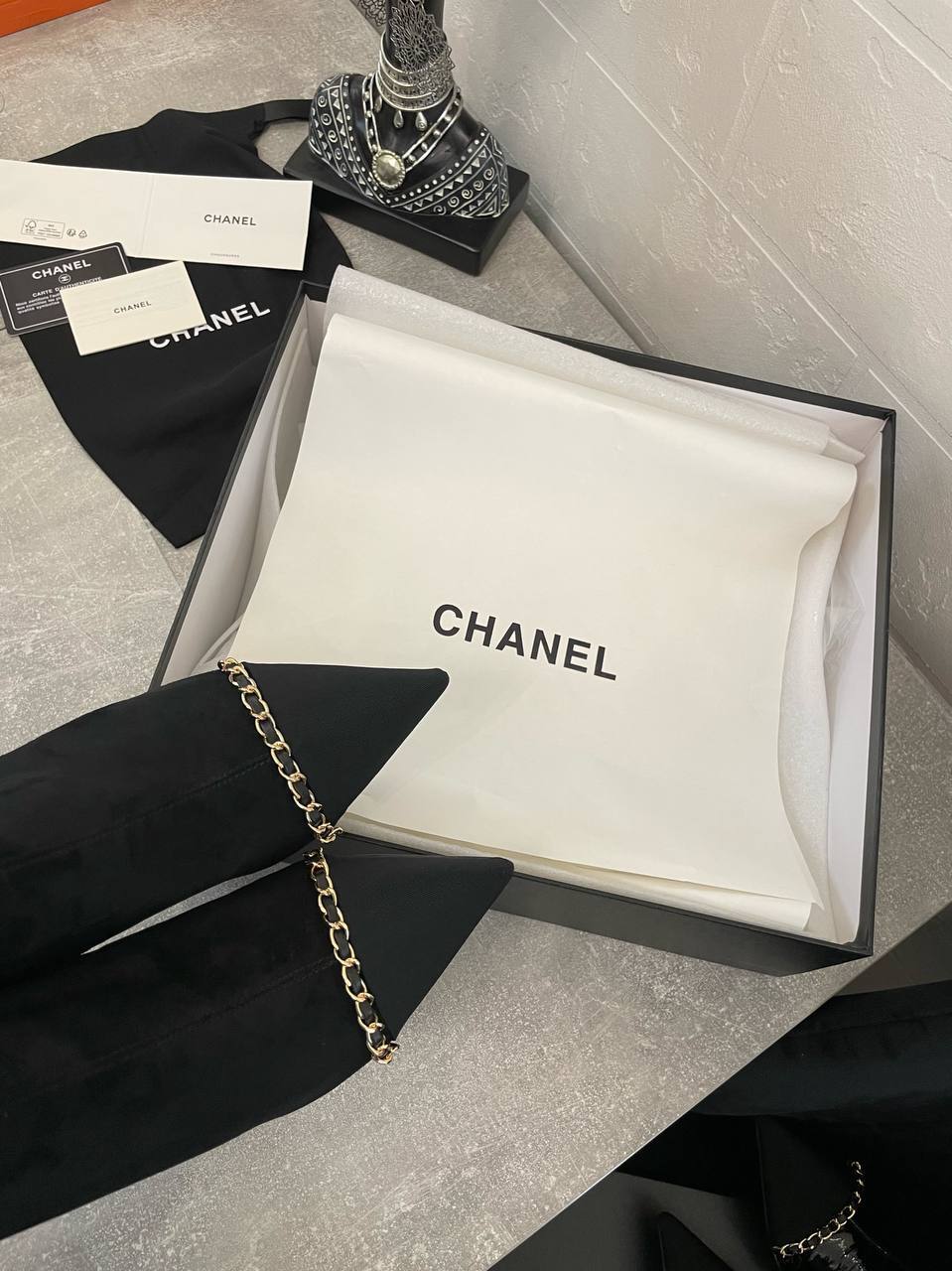 Ботильоны из люксовой коллекции Chanel BP-42871 Ботильоны из люксовой коллекции Chanel BP-42871