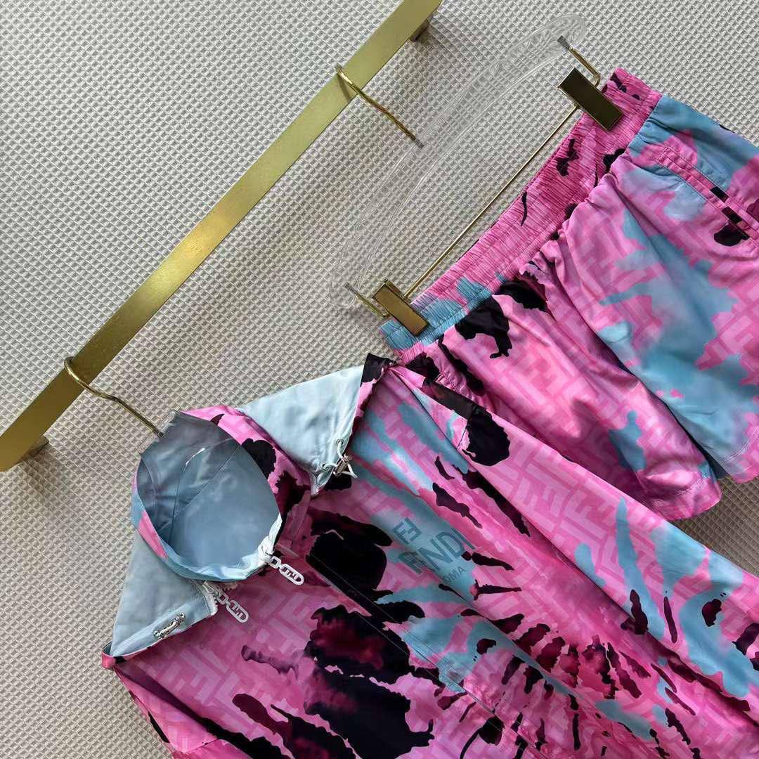 Двусторонний костюм Fendi премиум BP-48273 Двусторонний костюм Fendi премиум BP-48273