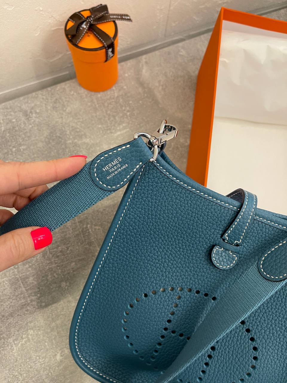 Женская сумка Evelyne коллекционная Hermes BP-46996 Женская сумка Evelyne коллекционная Hermes BP-46996