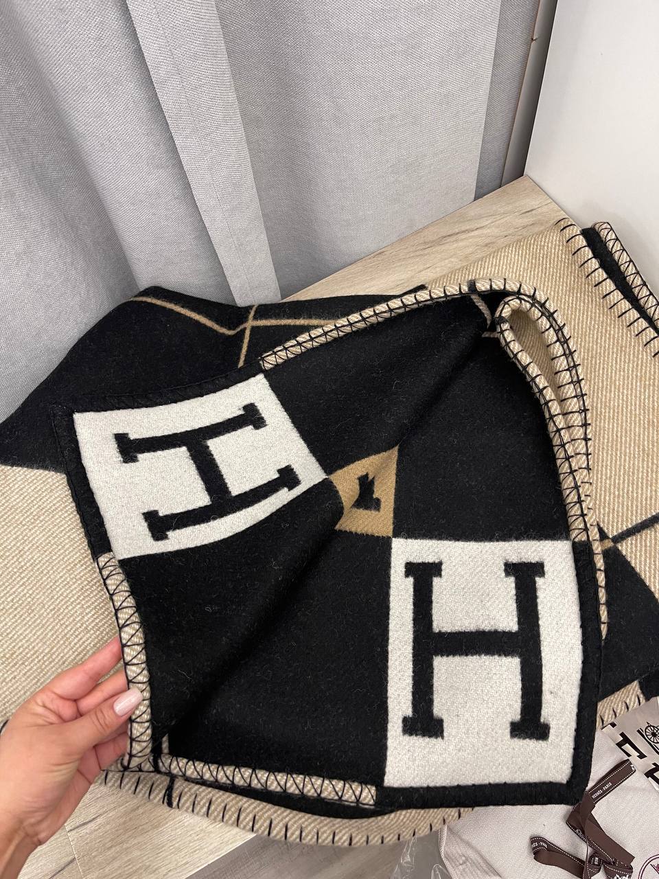 Коллекционный плед Hermes BP-43370 Коллекционный плед Hermes BP-43370