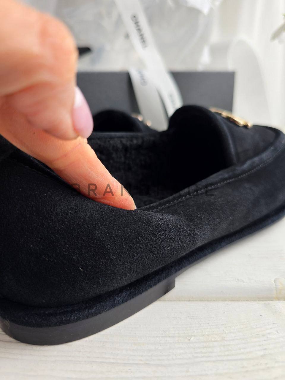 Лоферы кожаные Chanel Лоферы кожаные Chanel