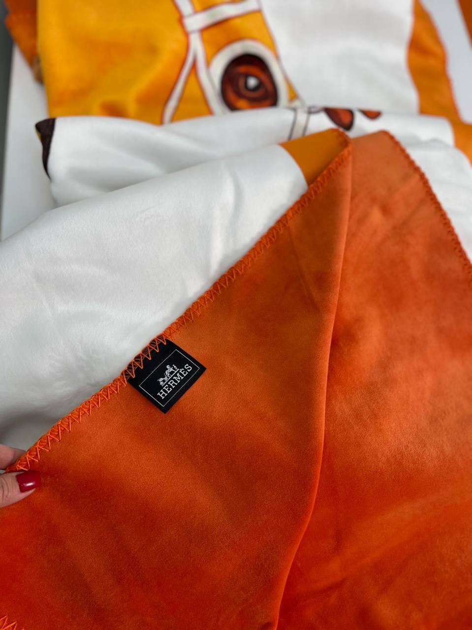 Hermes плед эксклюзивный BP-24475 Hermes плед эксклюзивный BP-24475