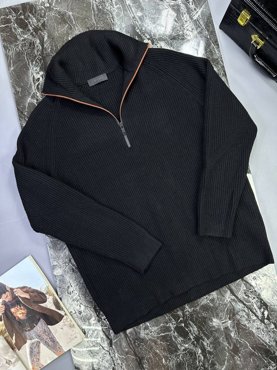 Свитер ZEGNA BP-41557 мужской премиальный Свитер ZEGNA BP-41557 мужской премиальный