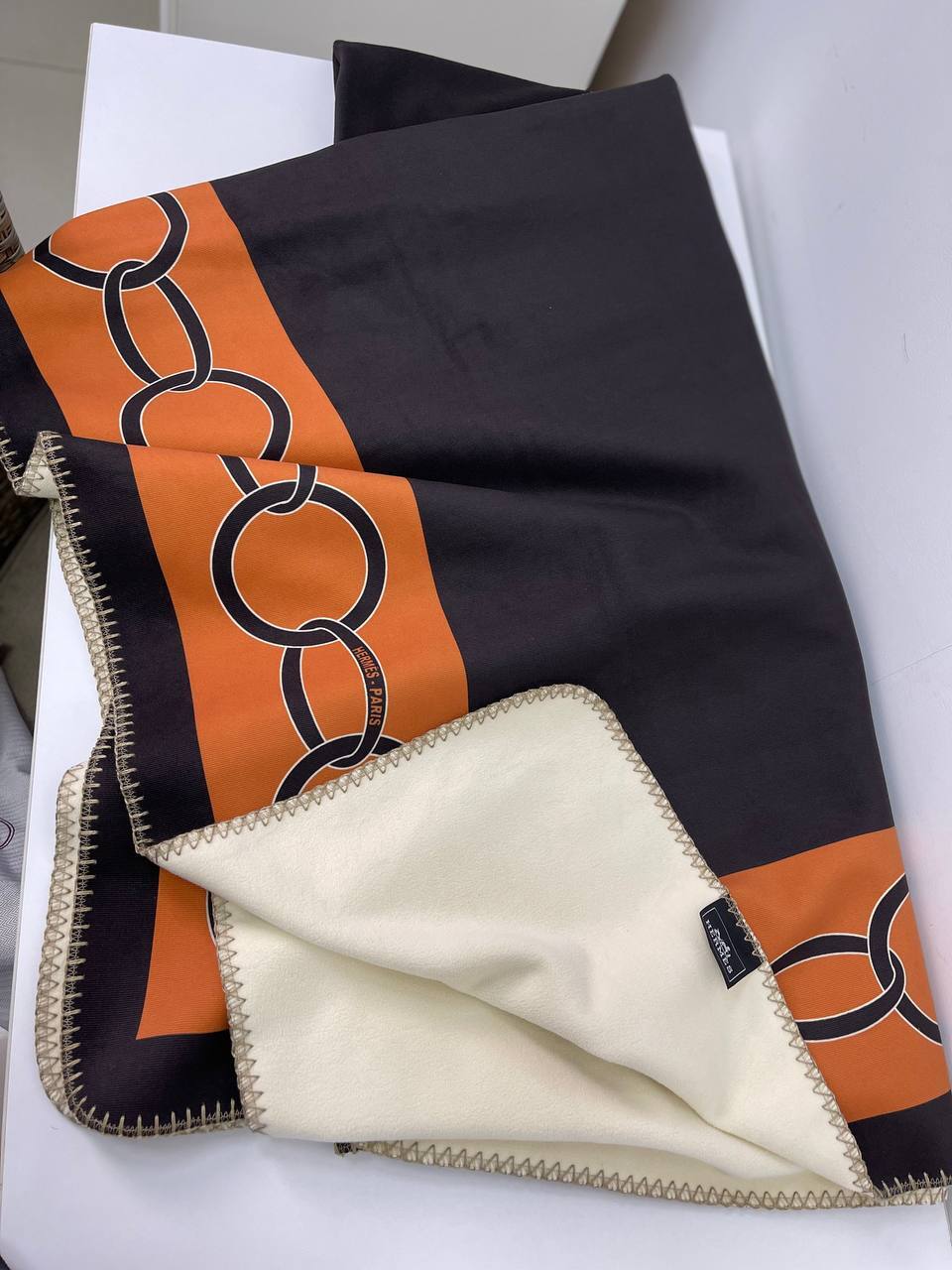 Плед 200*180 см эксклюзив Hermes BP-26653 Плед 200*180 см эксклюзив Hermes BP-26653