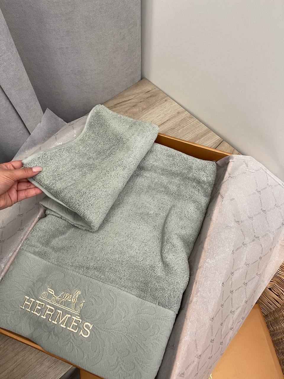 Полотенец комплект Hermes BP-48468 из трех Полотенец комплект Hermes BP-48468 из трех