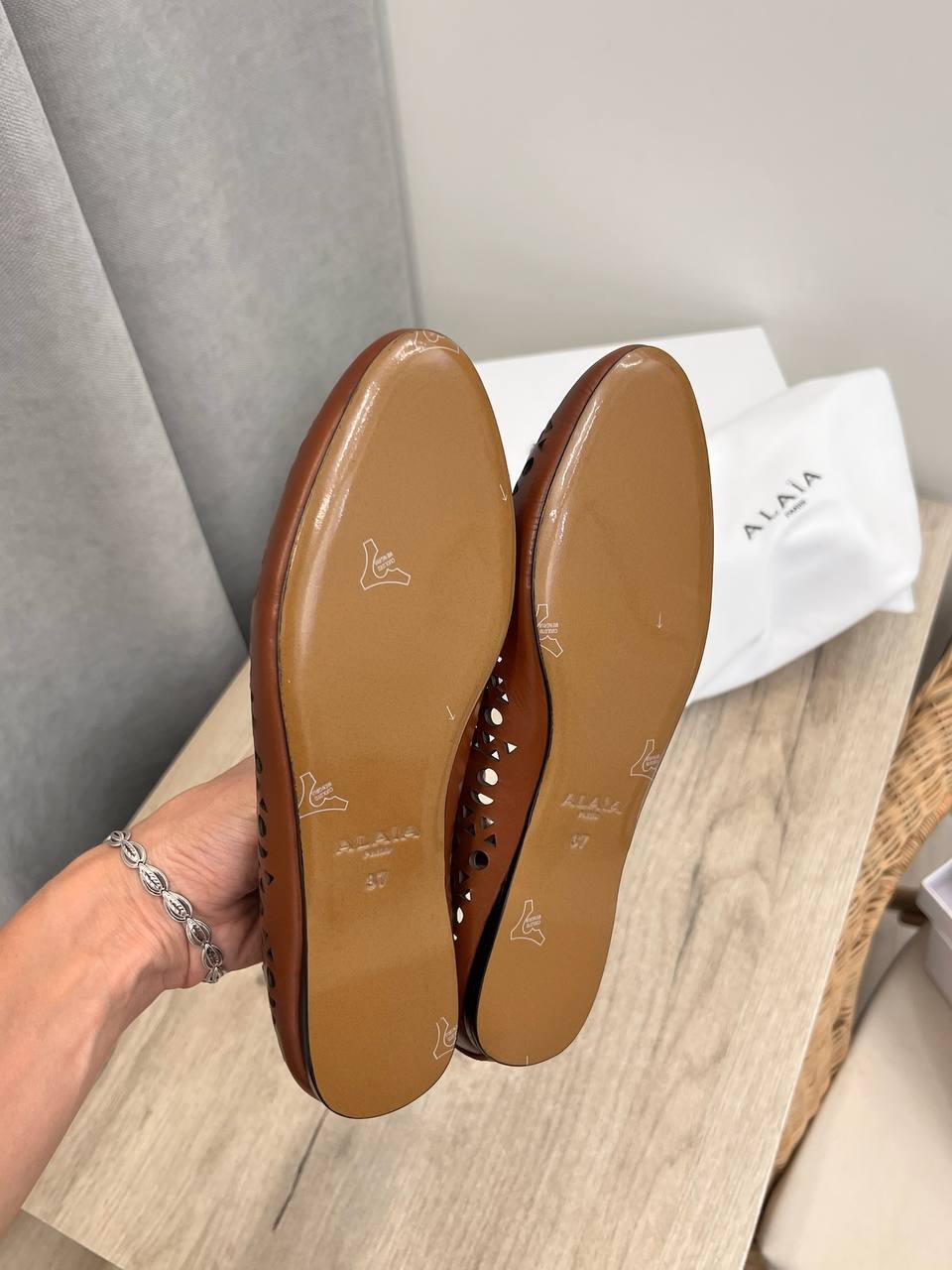 Коллекционные балетки Alaia BP-52836 Коллекционные балетки Alaia BP-52836