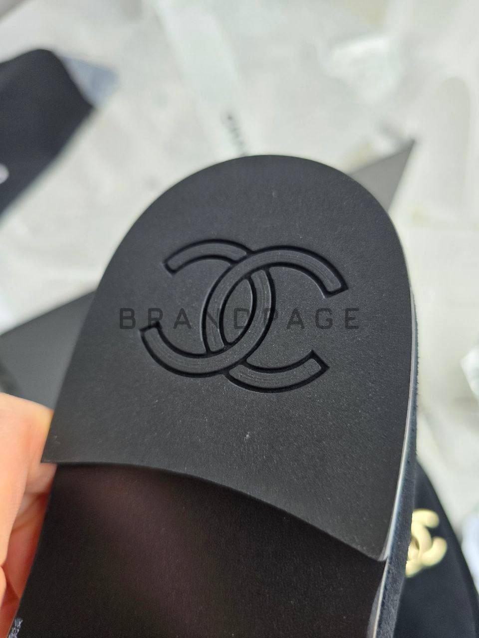 Лоферы кожаные Chanel Лоферы кожаные Chanel