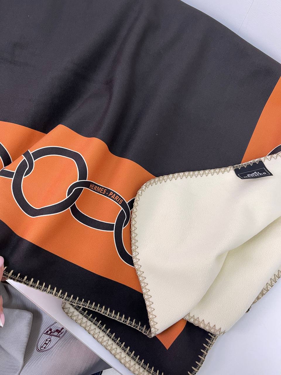 Плед 200*180 см эксклюзив Hermes BP-26653 Плед 200*180 см эксклюзив Hermes BP-26653