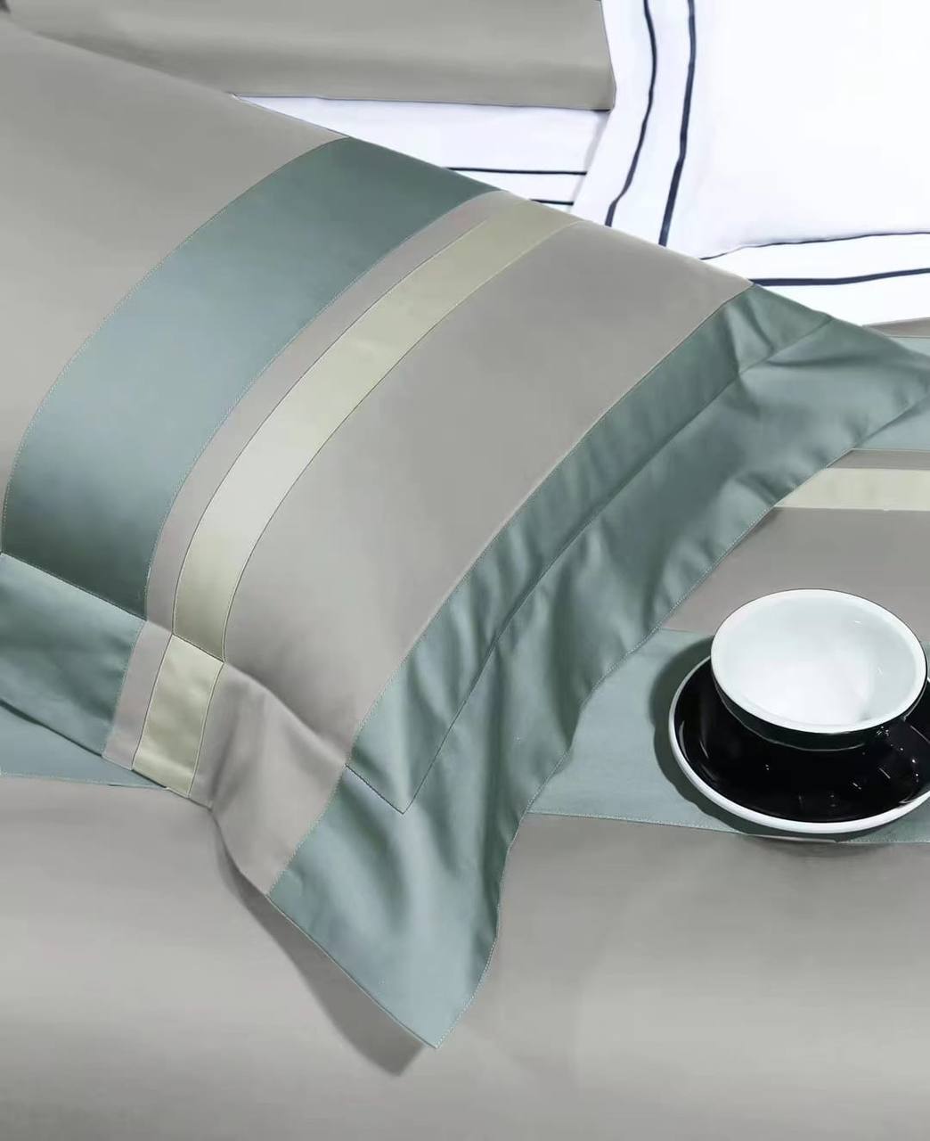 Hermes постельное белье комплект BP-16548 стильный Hermes постельное белье комплект BP-16548 стильный