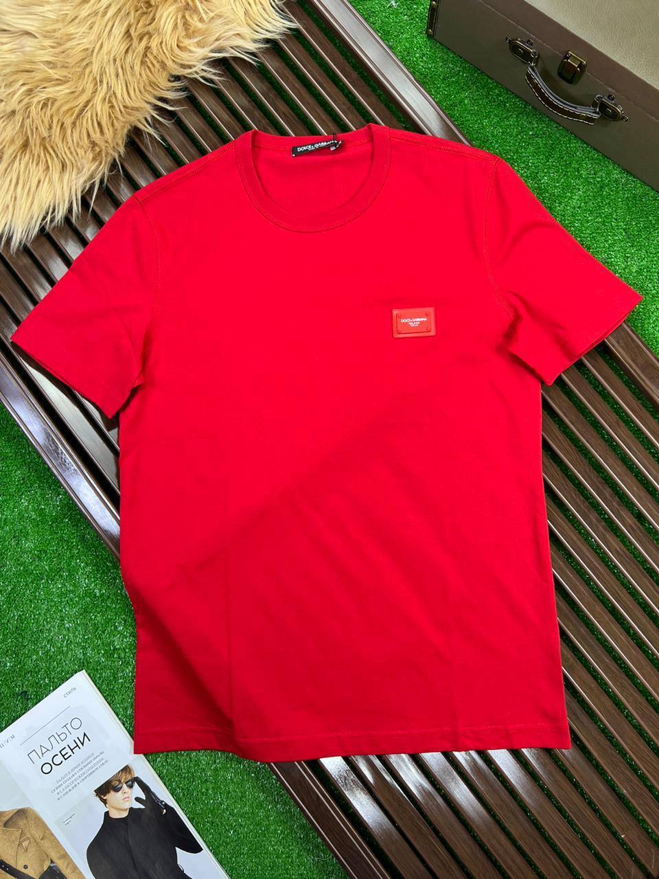 Футболка мужская стильная Dolce & Gabbana BP-20728 Футболка мужская стильная Dolce & Gabbana BP-20728