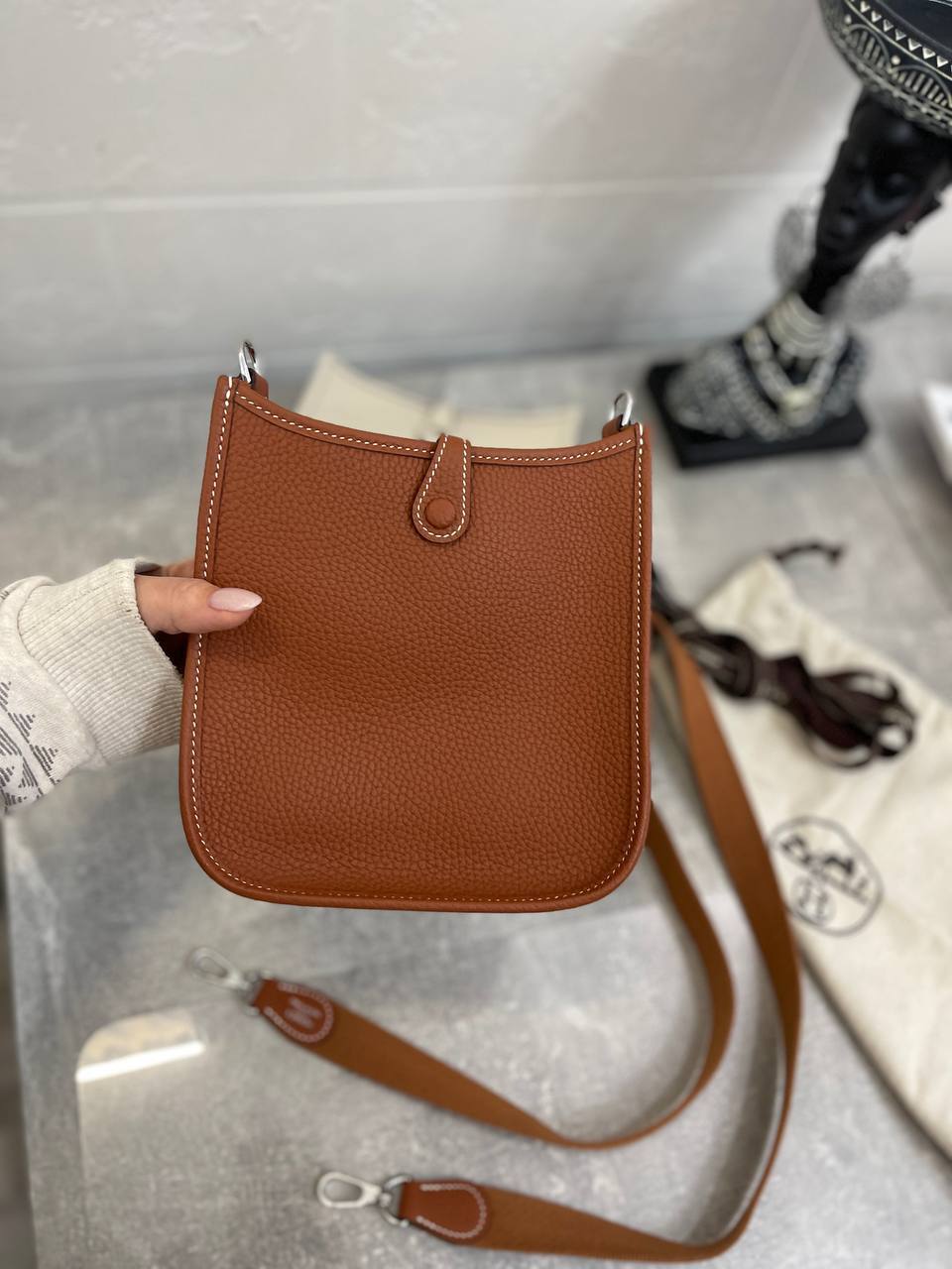 Hermes женская сумка мини Evelyne BP-40178 Hermes женская сумка мини Evelyne BP-40178