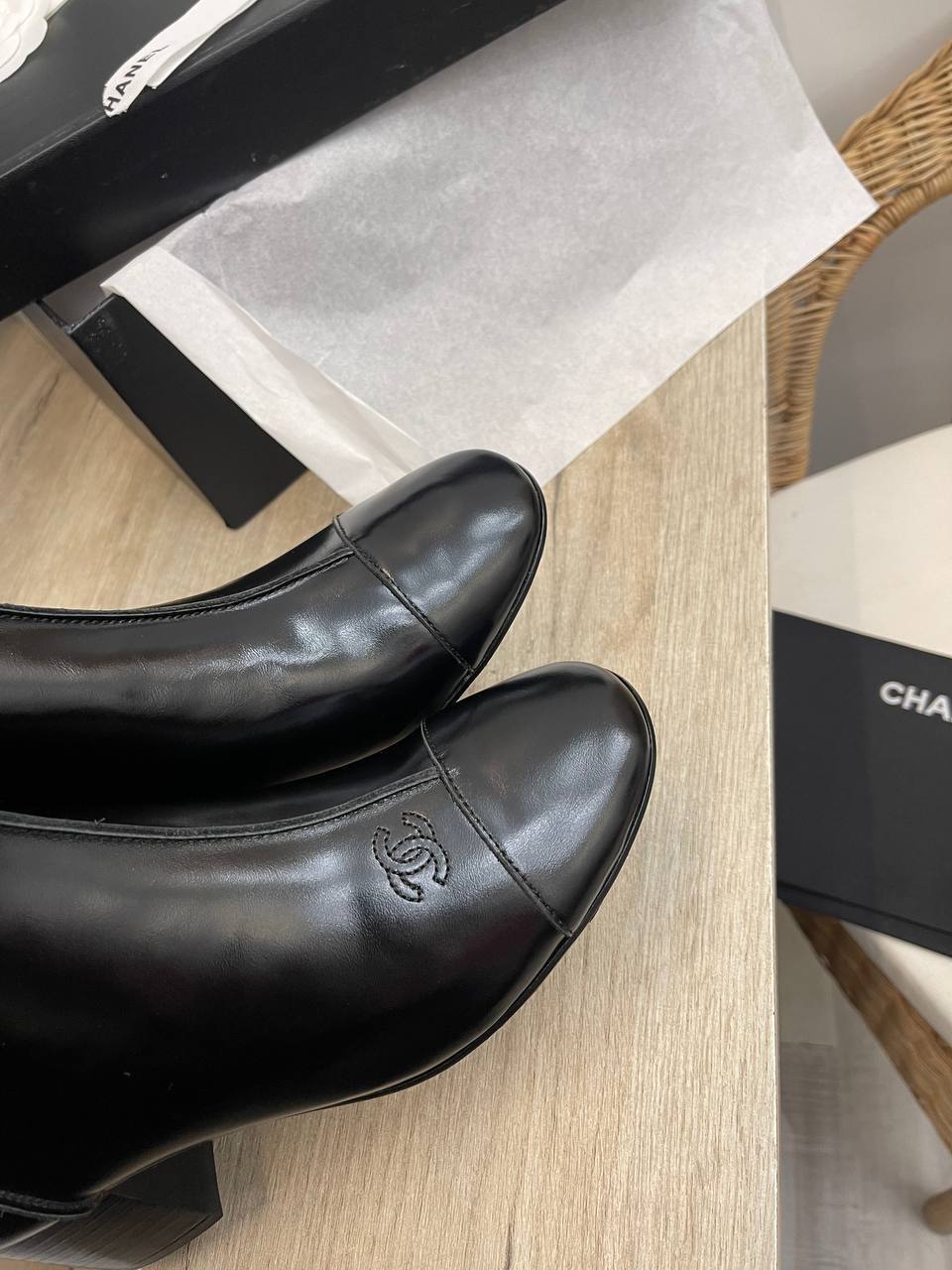 Ботильоны из коллекции Chanel BP-39660 Ботильоны из коллекции Chanel BP-39660