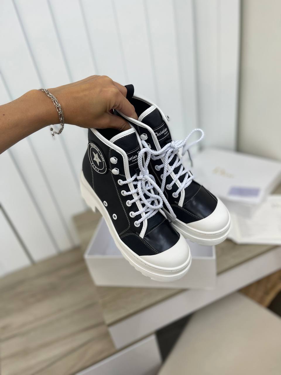 Ботинки коллекционные Christian Dior BP-16544 Ботинки коллекционные Christian Dior BP-16544