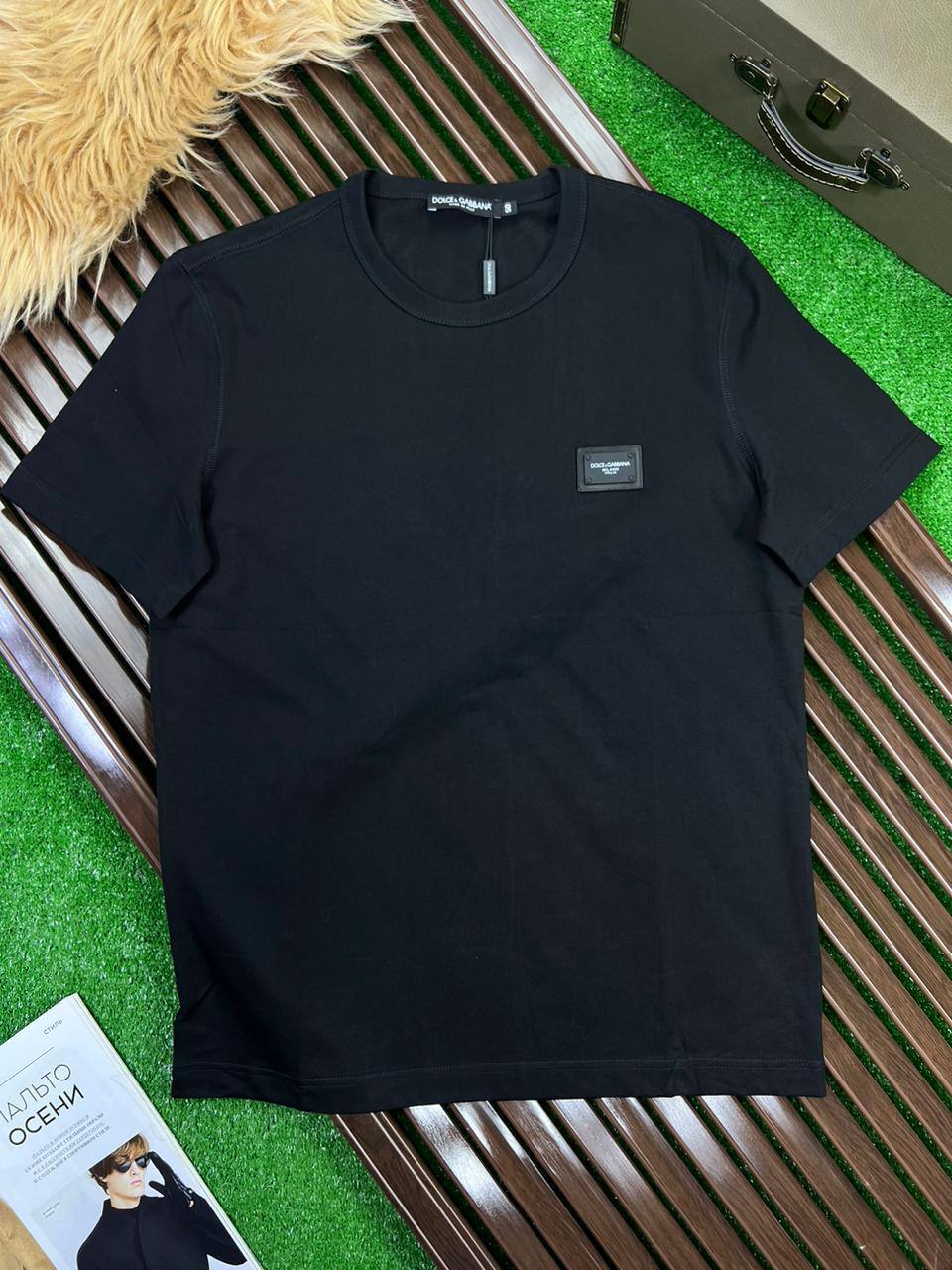 Футболка мужская повседневная Dolce & Gabbana BP-20731 Футболка мужская повседневная Dolce & Gabbana BP-20731