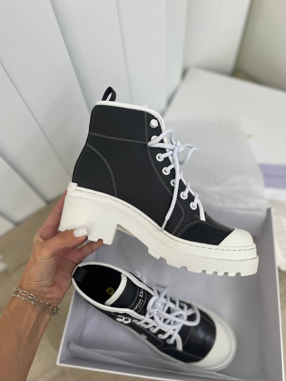 Ботинки коллекционные Christian Dior BP-16544 Ботинки коллекционные Christian Dior BP-16544