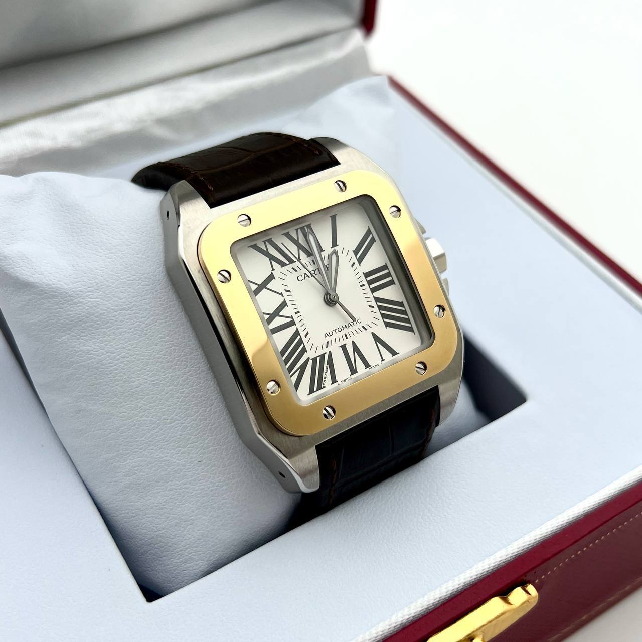 Часы Cartier BP-34734 стильные Часы Cartier BP-34734 стильные