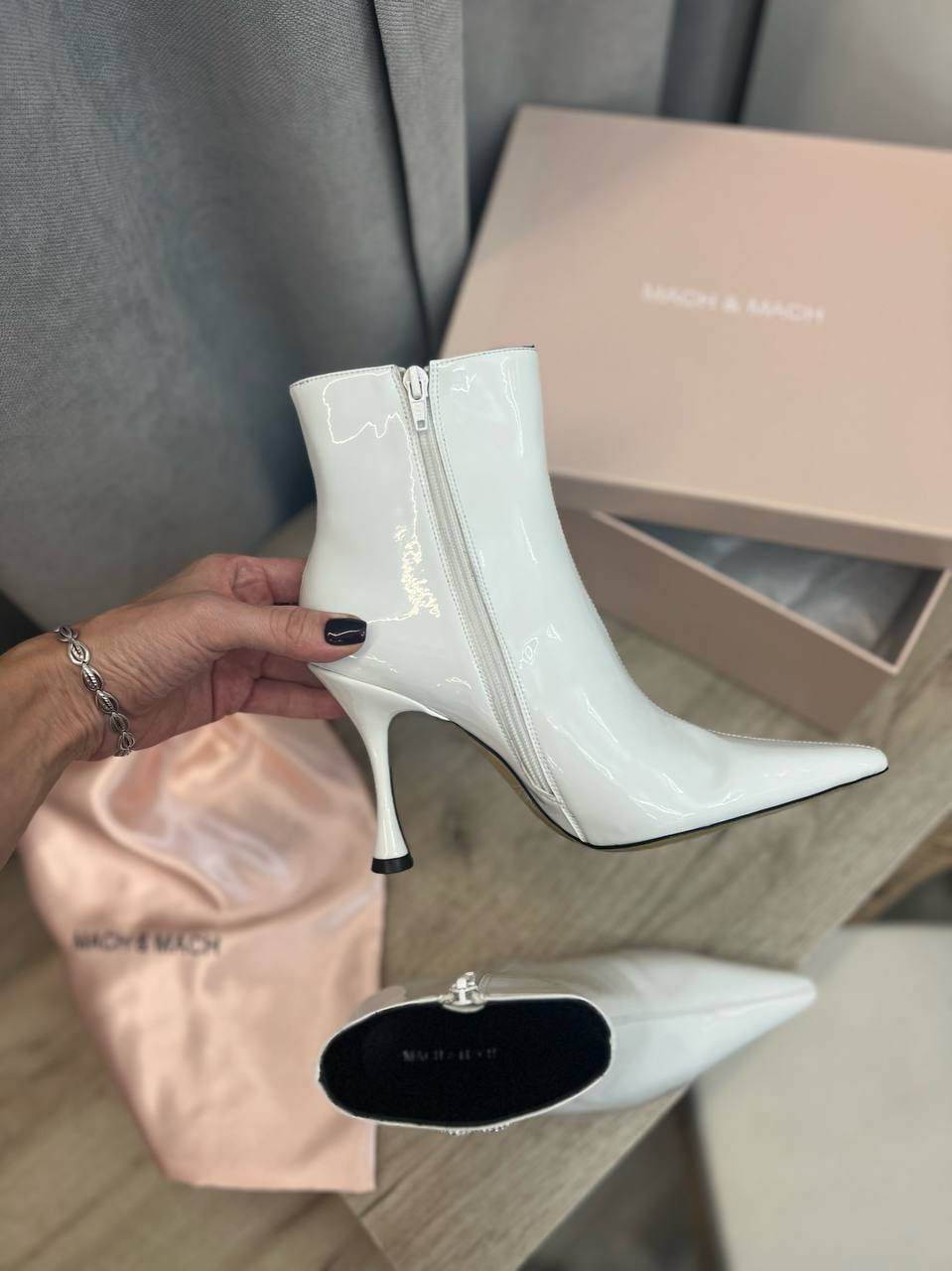 Люкс ботильоны MACH & MACH BP-42520 Люкс ботильоны MACH & MACH BP-42520