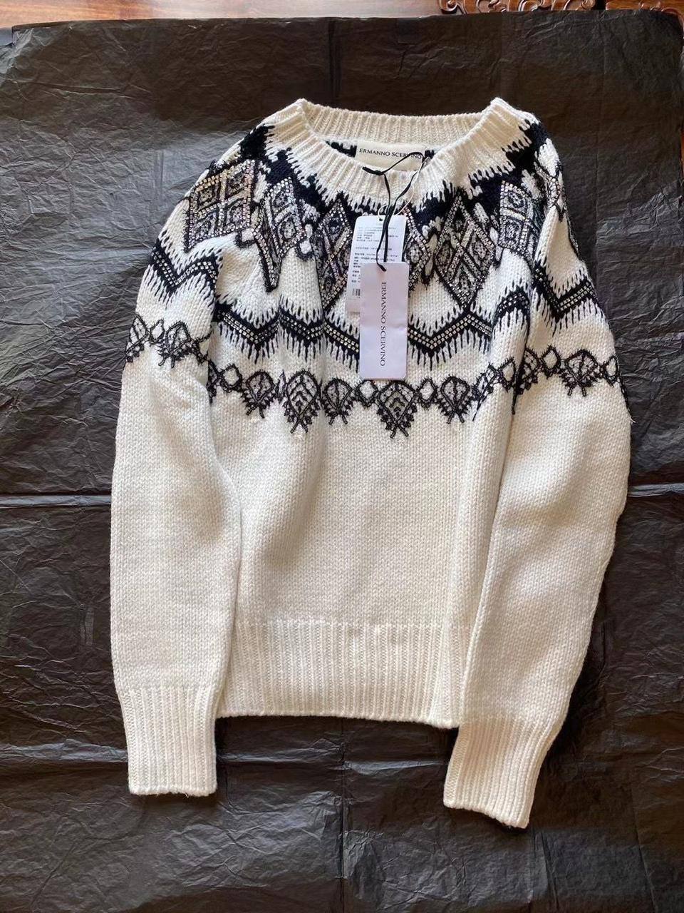 Коллекционный женский свитер Ermanno Scervino BP-21846 Коллекционный женский свитер Ermanno Scervino BP-21846