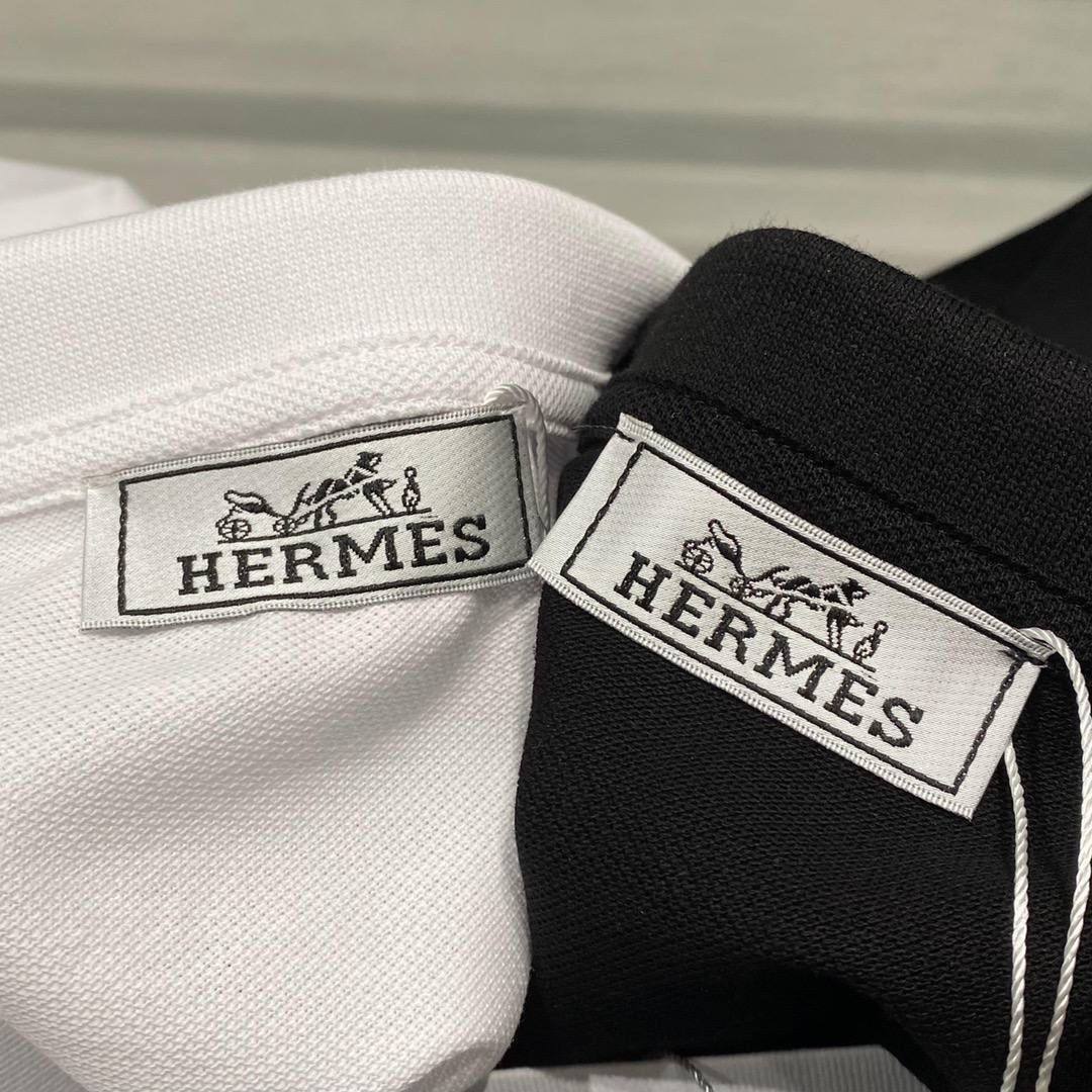 Поло Hermes BP-30521 люксовое Поло Hermes BP-30521 люксовое
