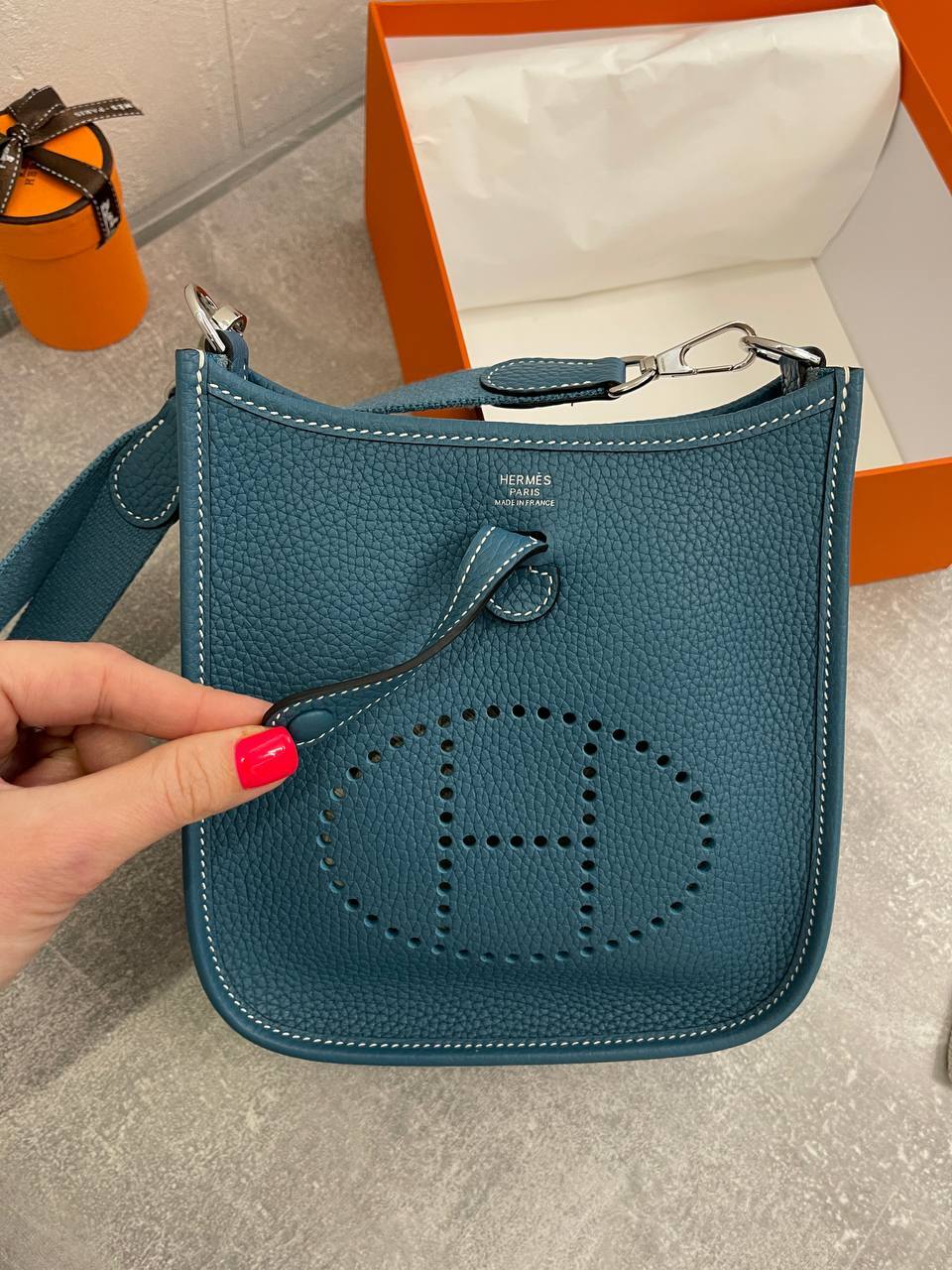 Женская сумка Evelyne коллекционная Hermes BP-46996 Женская сумка Evelyne коллекционная Hermes BP-46996