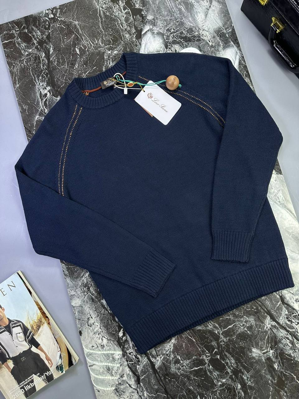 Свитер Loro Piana BP-40620 премиальный Свитер Loro Piana BP-40620 премиальный