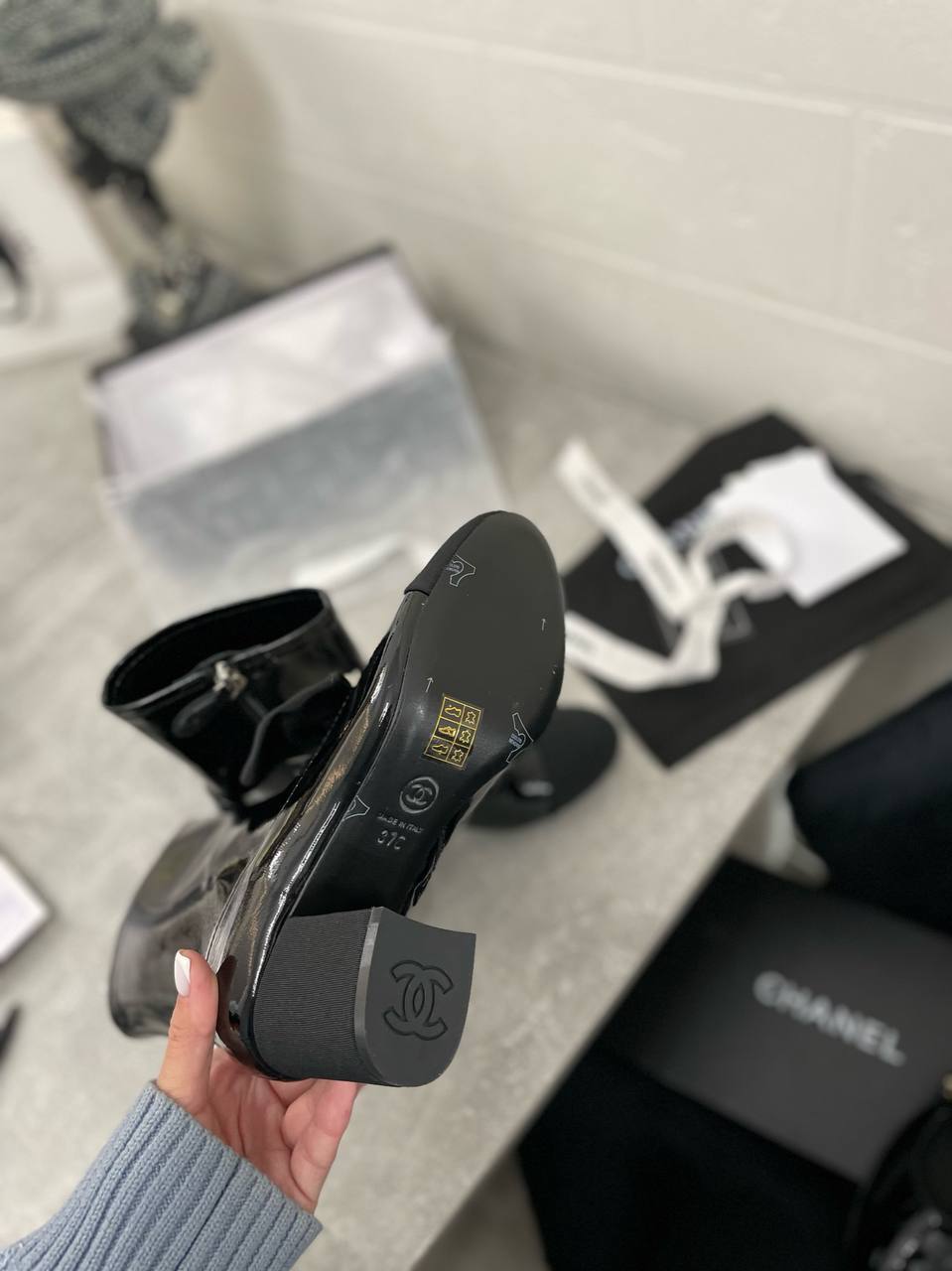 Коллекционные ботильоны Chanel BP-41626 Коллекционные ботильоны Chanel BP-41626