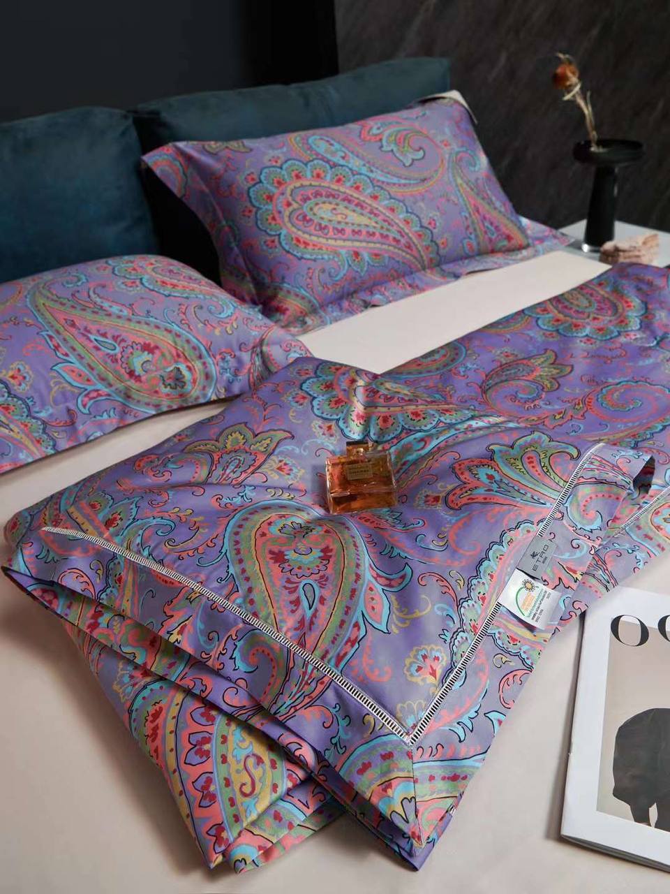 Перламутрово-фиолетовый комплект белья Etro BP-51853 Перламутрово-фиолетовый комплект белья Etro BP-51853