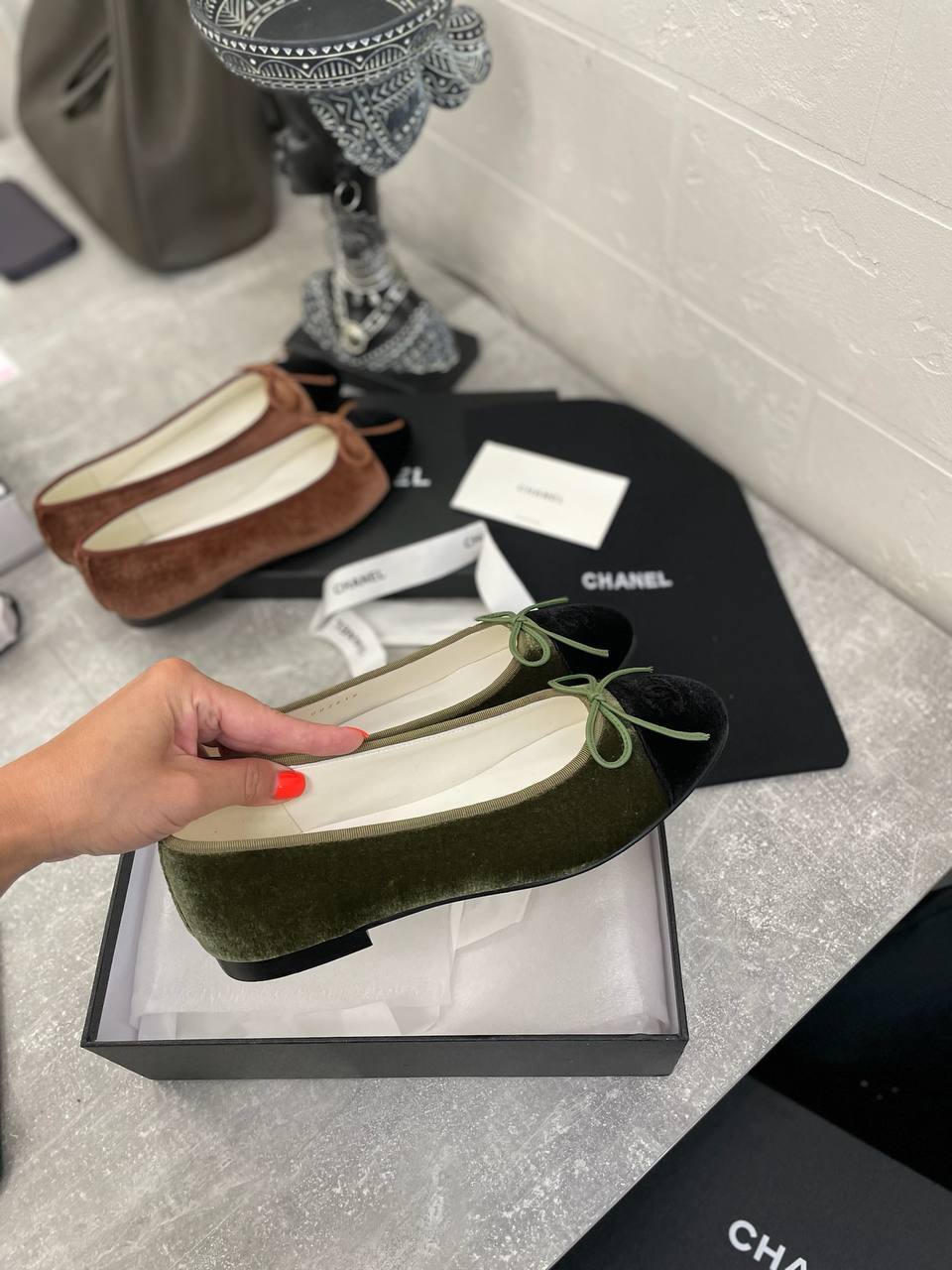 Балетки Chanel премиум BP-53182 Балетки Chanel премиум BP-53182