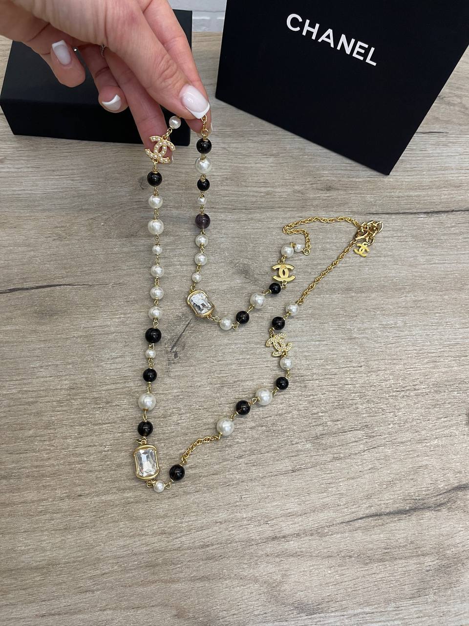 Бусы Chanel элитные BP-44461 Бусы Chanel элитные BP-44461