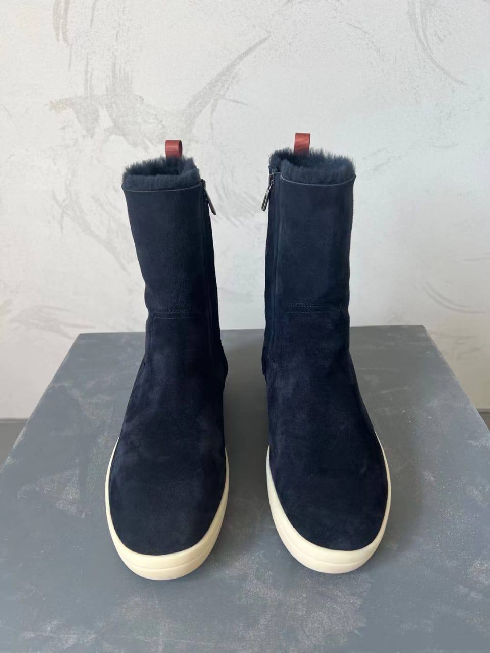 Замшевые ботинки Loro Piana премиум BP-24696 Замшевые ботинки Loro Piana премиум BP-24696