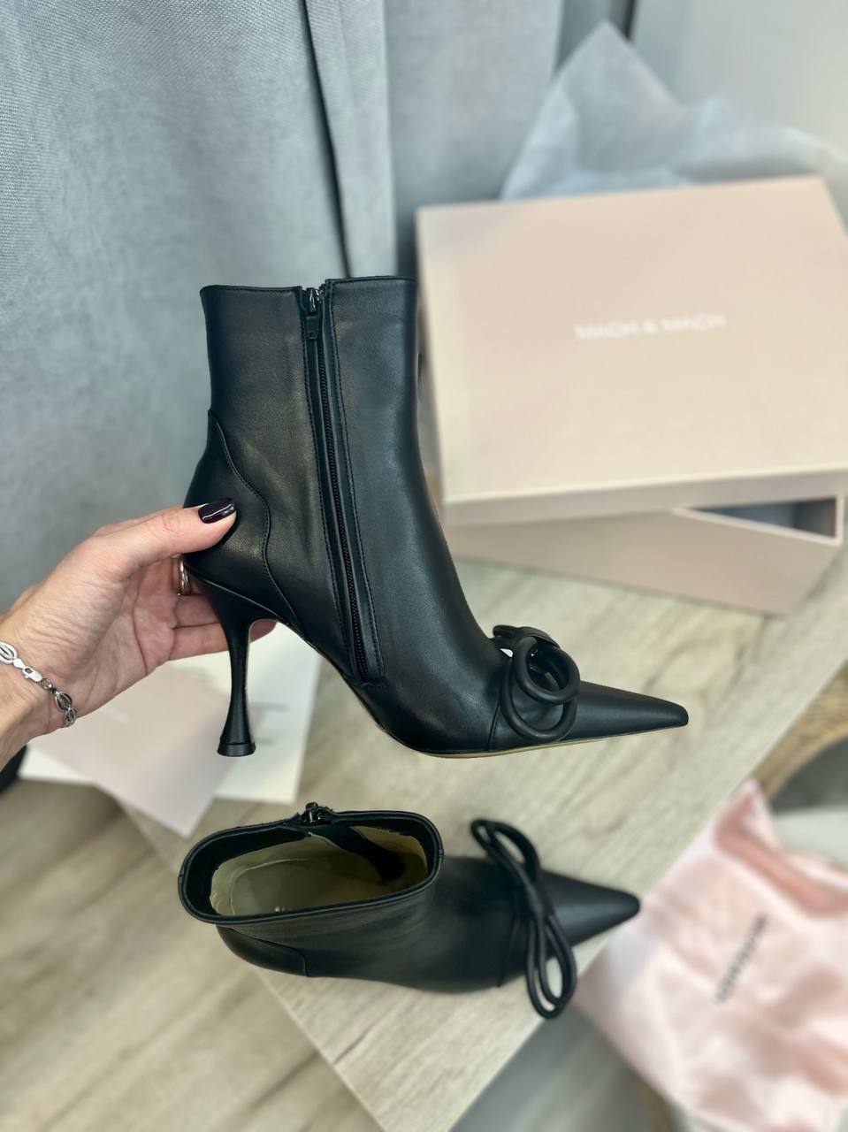 Элегантные ботильоны MACH & MACH BP-42518 Элегантные ботильоны MACH & MACH BP-42518