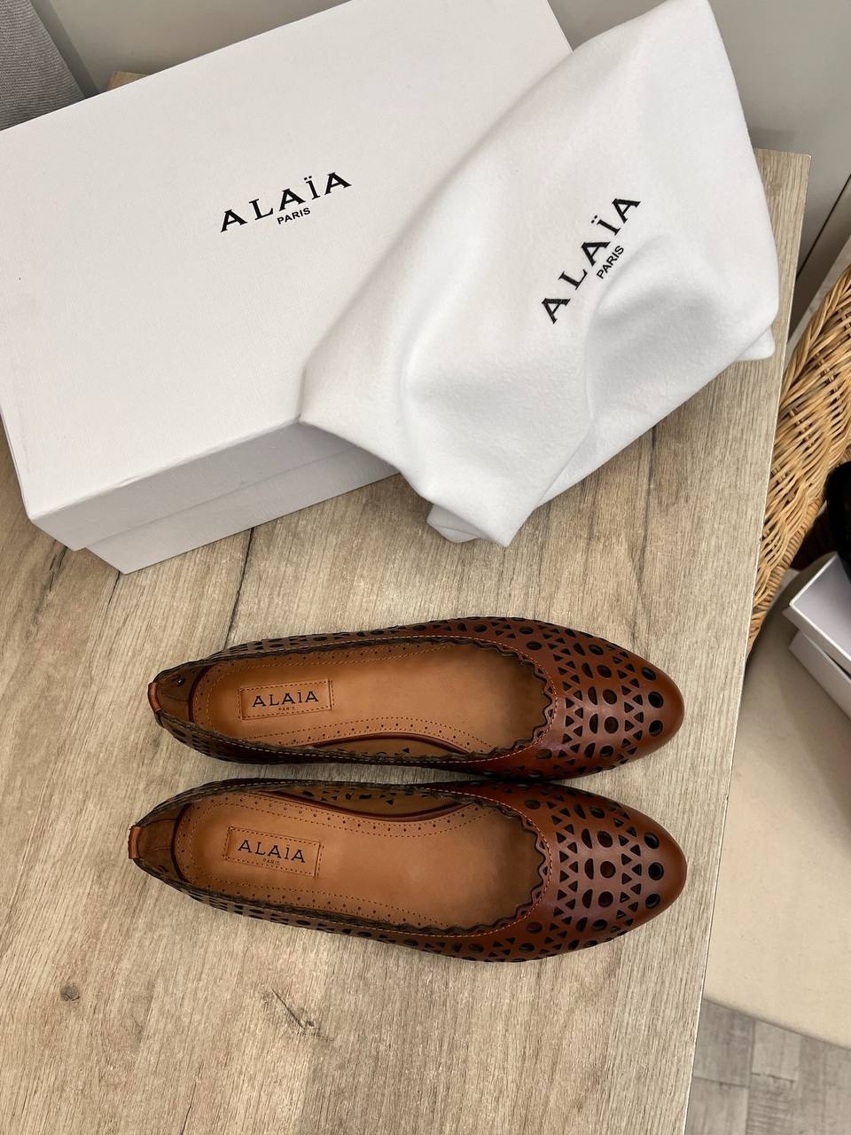 Коллекционные балетки Alaia BP-52836 Коллекционные балетки Alaia BP-52836