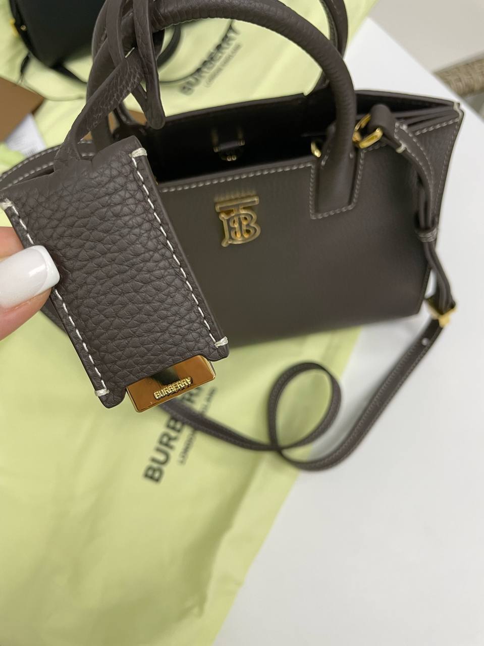 Коллекционная женская сумка Burberry BP-18574 Коллекционная женская сумка Burberry BP-18574