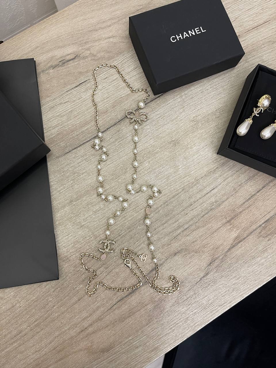 Бусы 126 см элитные Chanel BP-42461 Бусы 126 см элитные Chanel BP-42461