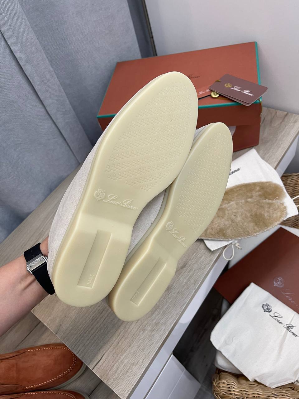 Ботинки женские премиум Loro Piana BP-40033 Ботинки женские премиум Loro Piana BP-40033