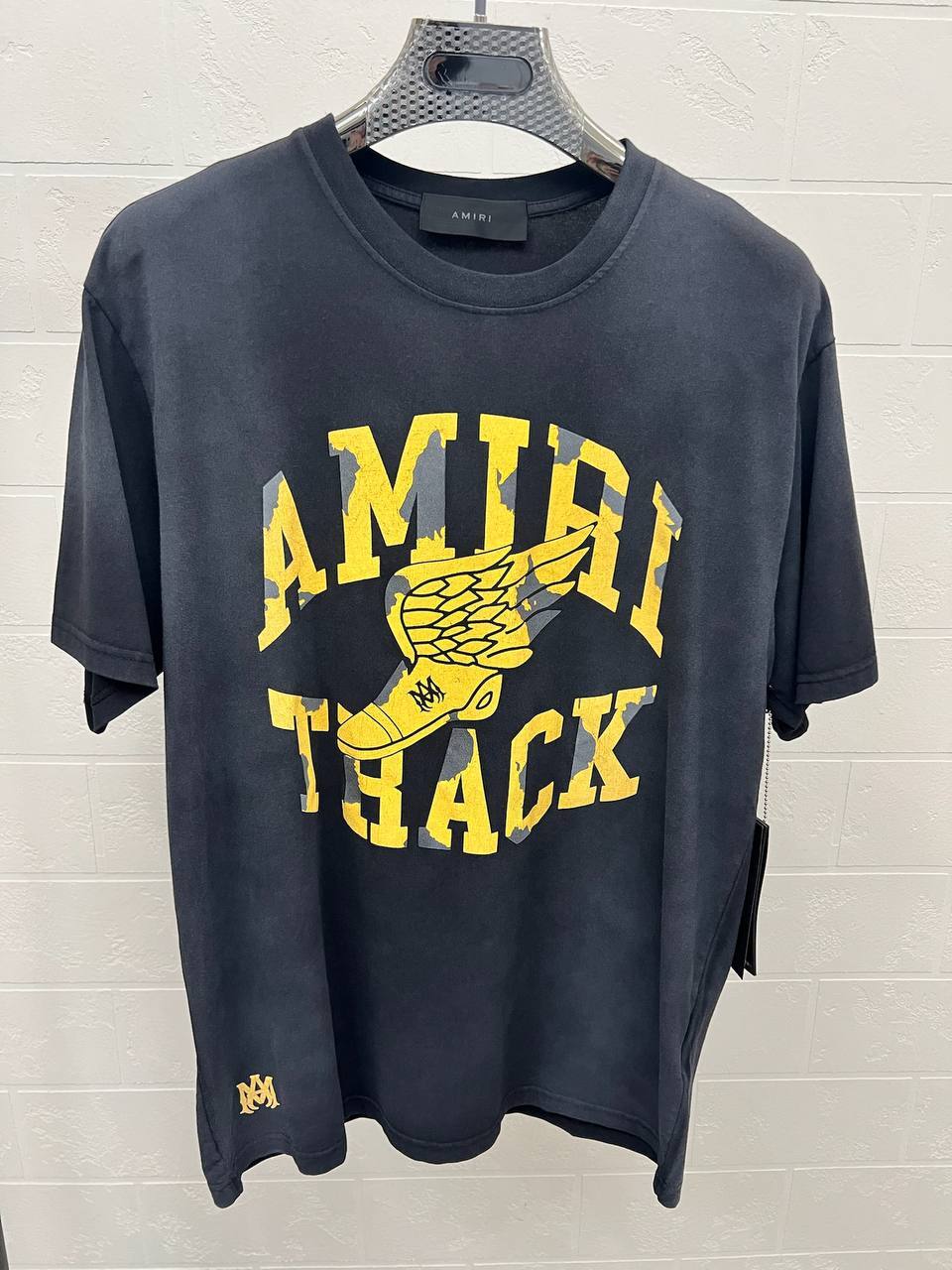 Футболка Amiri мужская BP-50337 люксовая Футболка Amiri мужская BP-50337 люксовая