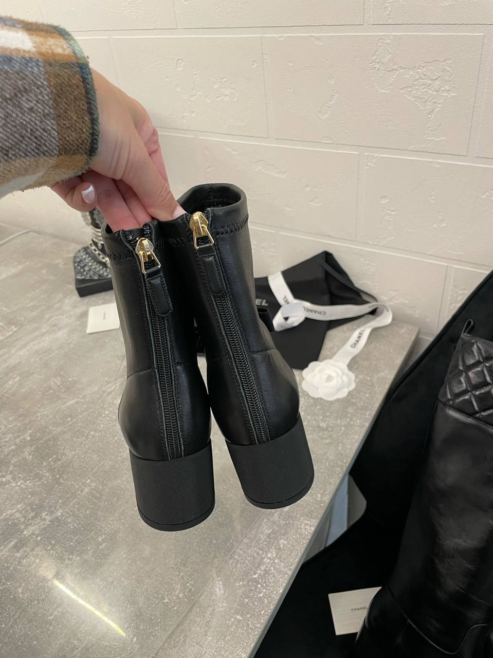 Премиум ботильоны Chanel BP-42258 Премиум ботильоны Chanel BP-42258