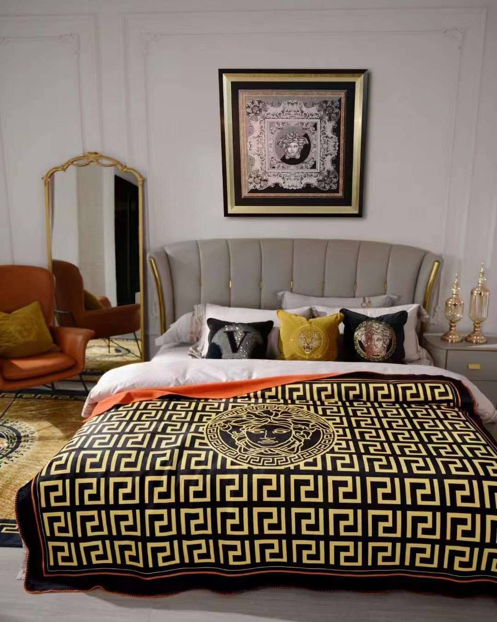 Плед дизайнерский Versace BP-42505 Плед дизайнерский Versace BP-42505